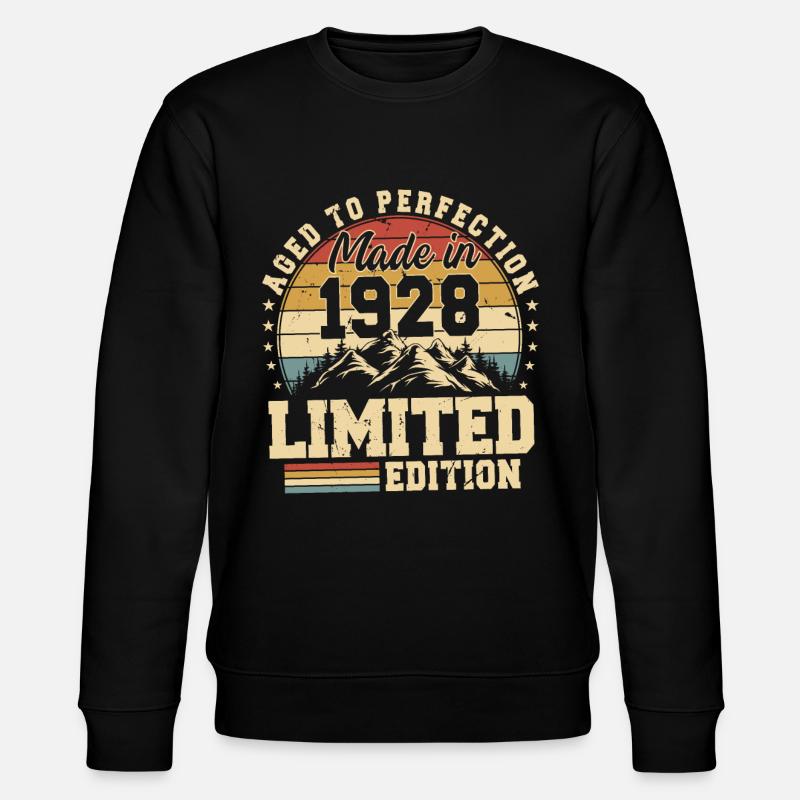 Einzigartig seit 1928 - Stanley/Stella Unisex Bio-Sweatshirt CHANGER  - Schwarz
