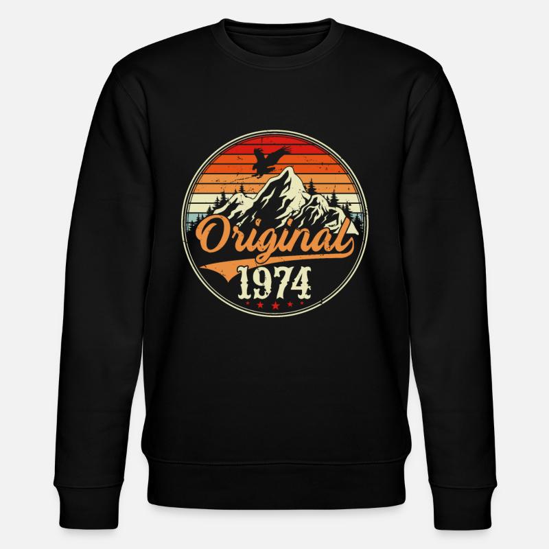 Orginal 1974 - Sweat bio CHANGER Stanley/Stella Unisexe - noir