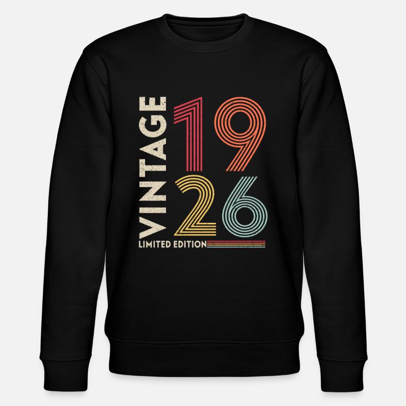 Legendär seit 1926 - Stanley/Stella Unisex Bio-Sweatshirt CHANGER  - Schwarz