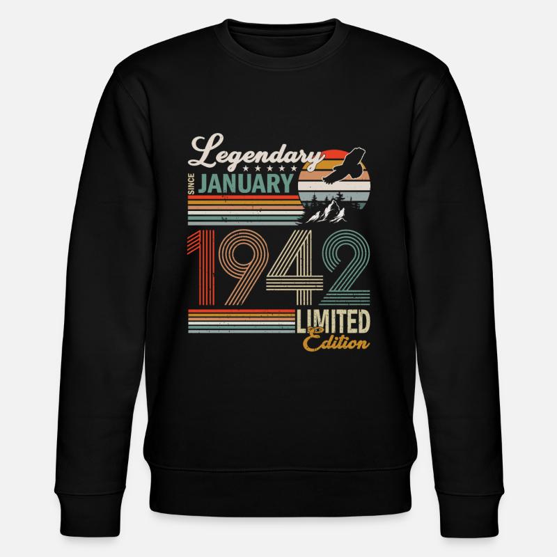 Janvier 1942 - Sweat bio CHANGER Stanley/Stella Unisexe - noir