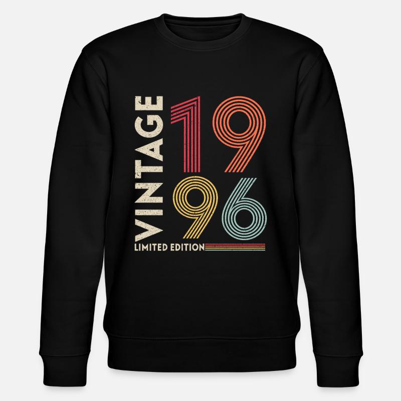 Original 1996 - Stanley/Stella Unisex Bio-Sweatshirt CHANGER  - Schwarz