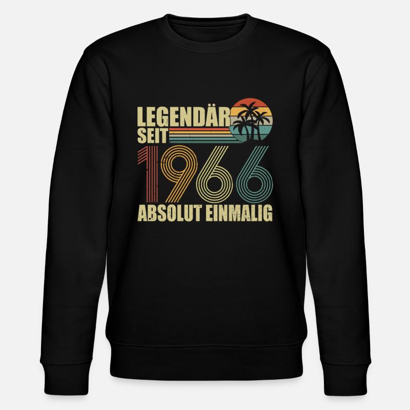 Legendär seit 1966 - Stanley/Stella Unisex Bio-Sweatshirt CHANGER - Schwarz