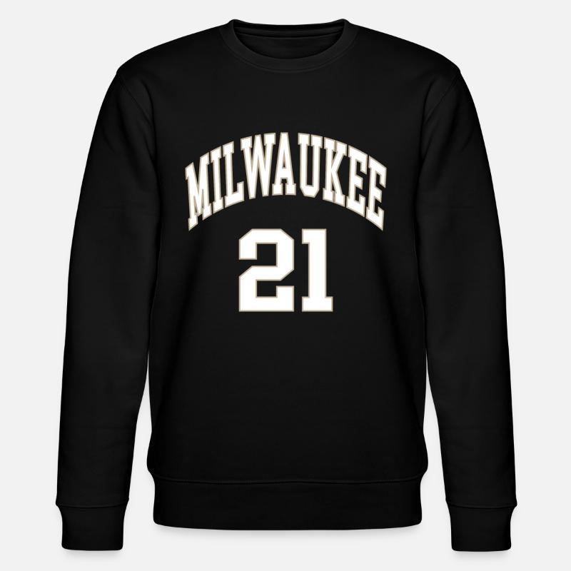 Milwaukee 21 - Stanley/Stella Unisex Bio-Sweatshirt CHANGER  - Schwarz