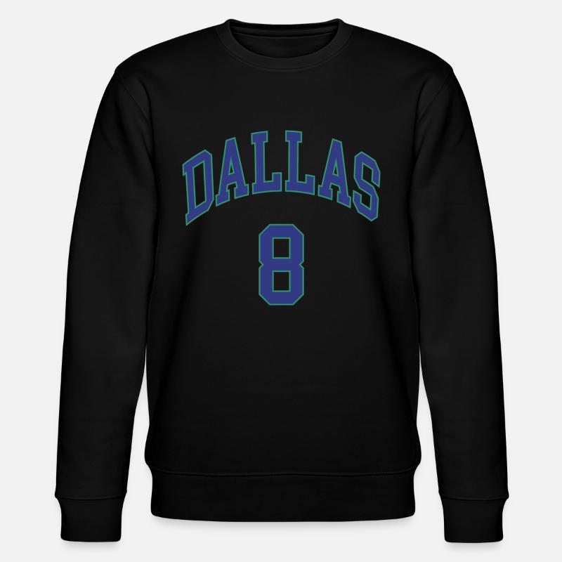 Dallas 8 - Stanley/Stella Unisex Bio-Sweatshirt CHANGER  - Schwarz