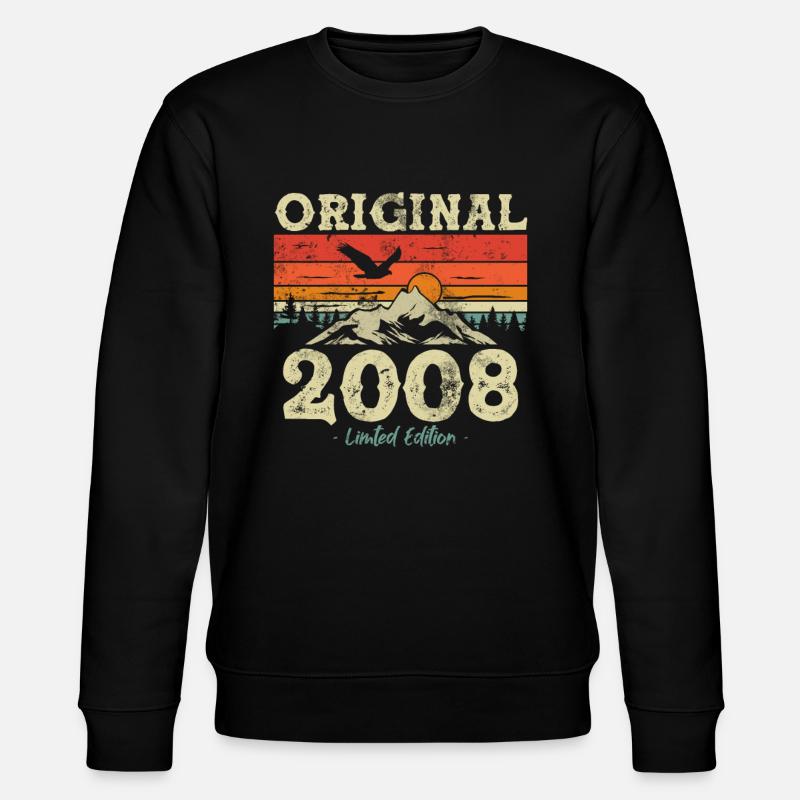Birthday Gift 2008 - Stanley/Stella CHANGER Unisex Organic Sweatshirt - black