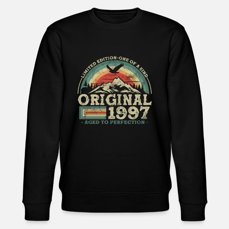 Cadeau Anniversaire 1997 - Sweat bio CHANGER Stanley/Stella Unisexe - noir