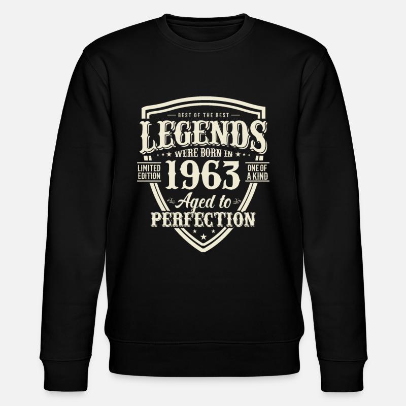 Légendes de 1963 - Sweat bio CHANGER Stanley/Stella Unisexe - noir