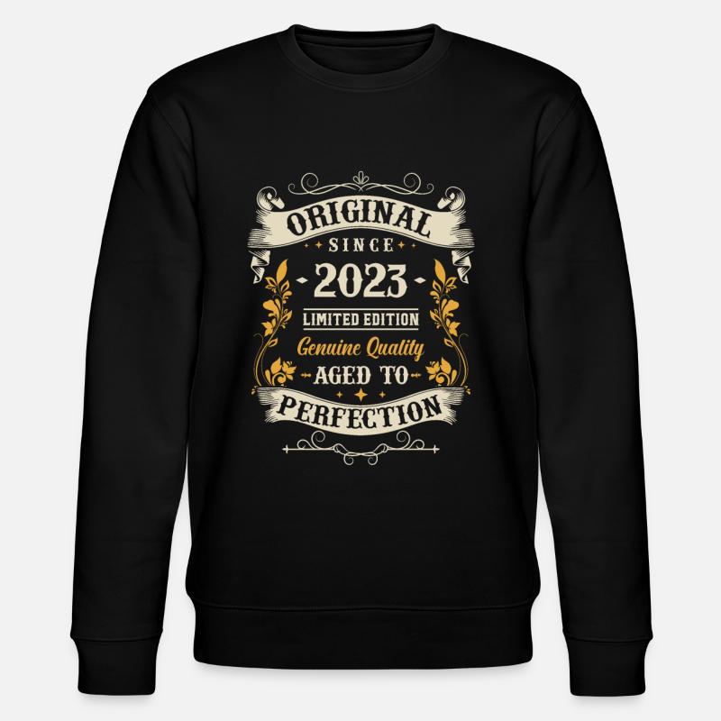 Retro Anniversaire Joy 2023 - Sweat bio CHANGER Stanley/Stella Unisexe - noir