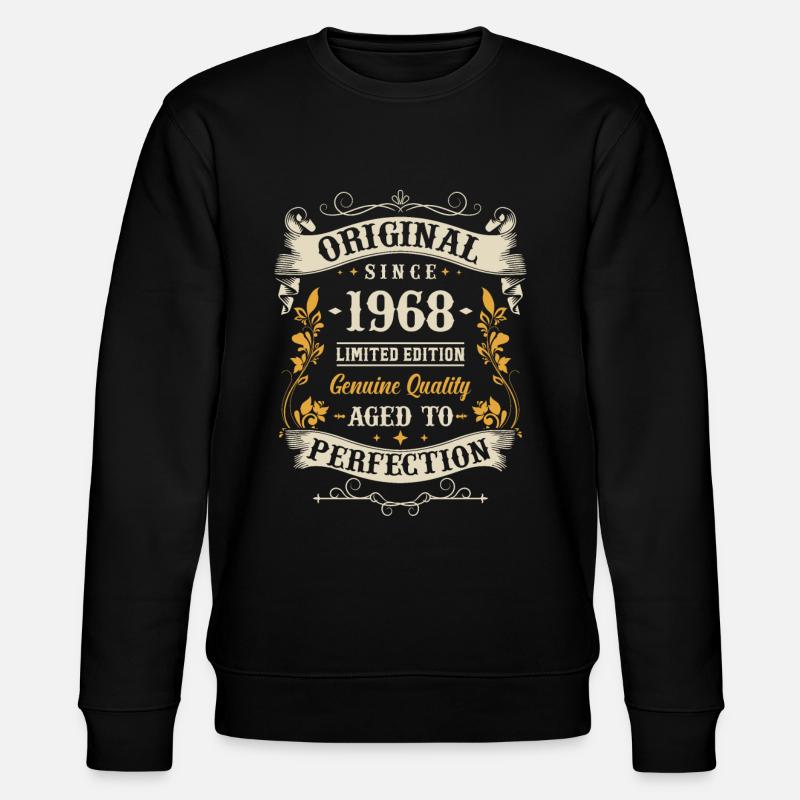Anniversaire légendaire de 1968 - Sweat bio CHANGER Stanley/Stella Unisexe - noir
