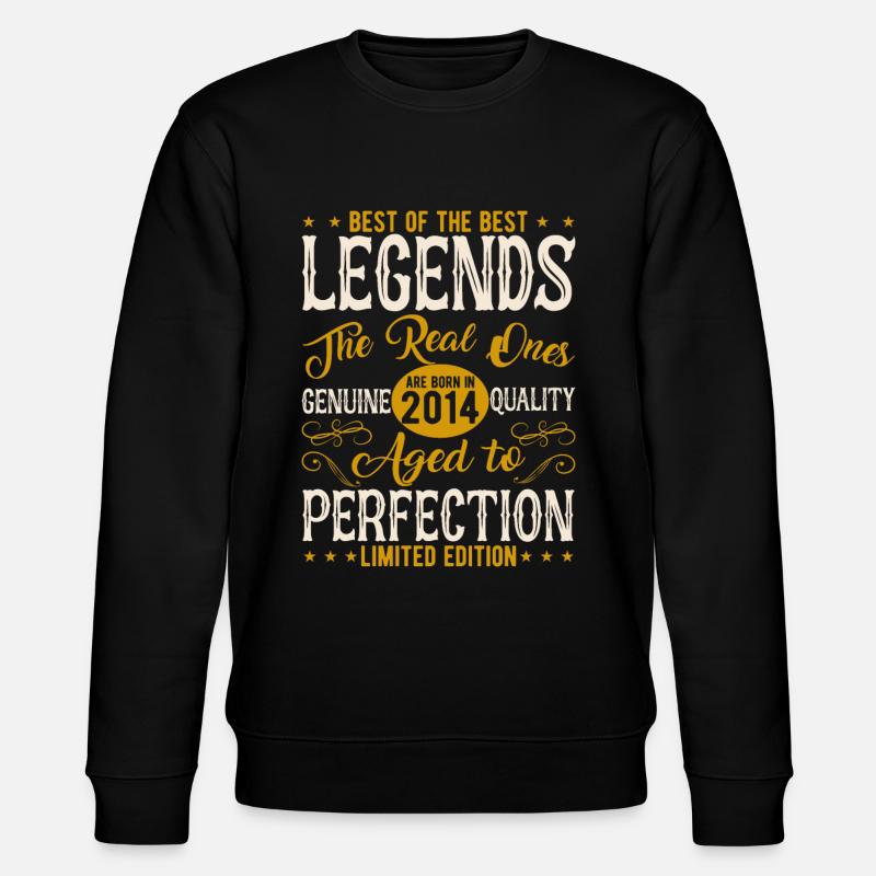 Legendary since 2014 - Stanley/Stella CHANGER Unisex Organic Sweatshirt - black