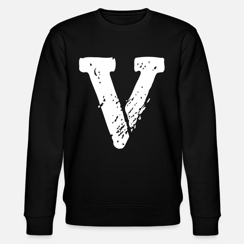 V for Vlone - Sweat bio CHANGER Stanley/Stella Unisexe - noir