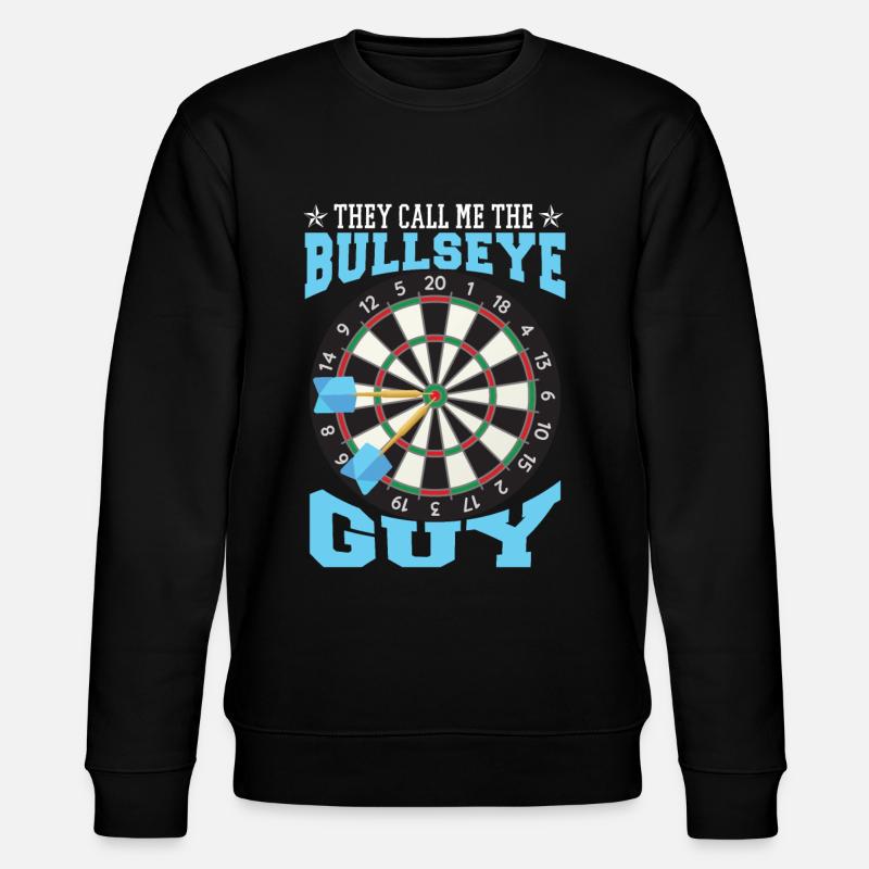 Bullseye Guy Darts - Sweat bio CHANGER Stanley/Stella Unisexe - noir