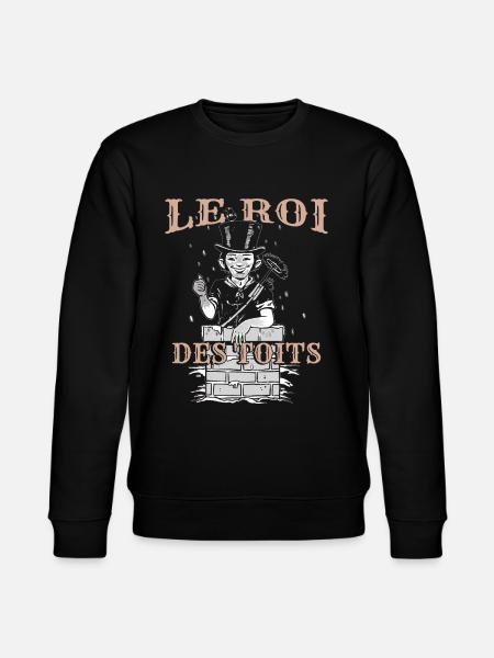 Ramoneur Cheminée - Sweat bio CHANGER Stanley/Stella Unisexe - noir