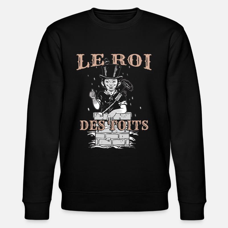 Ramoneur Cheminée - Sweat bio CHANGER Stanley/Stella Unisexe - noir