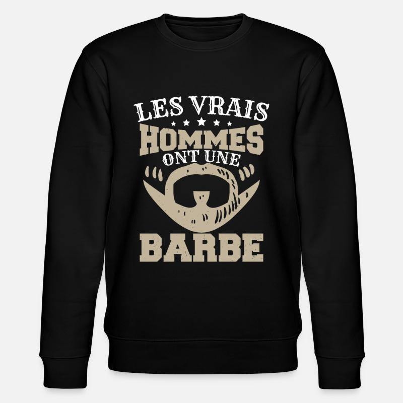 Homme Dicton Barbe - Sweat bio CHANGER Stanley/Stella Unisexe - noir