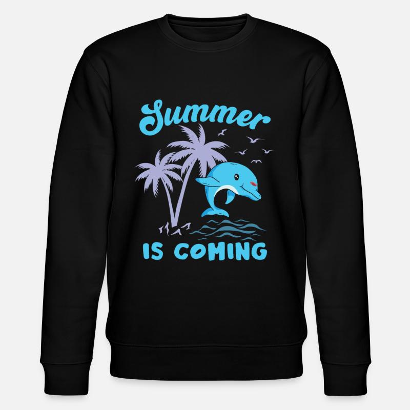 L’été arrive - Sweat bio CHANGER Stanley/Stella Unisexe - noir