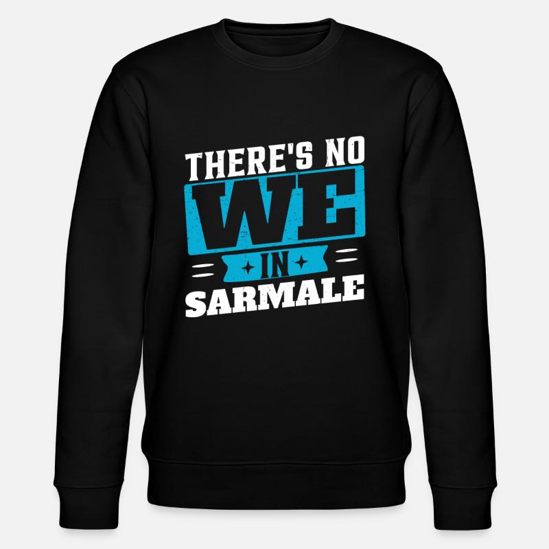 Funny Sarmale - Stanley/Stella CHANGER Unisex Organic Sweatshirt - black