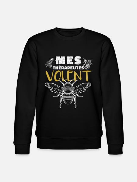 Apiculteur - Sweat bio CHANGER Stanley/Stella Unisexe - noir