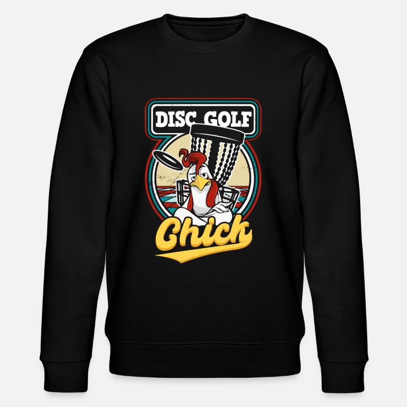Disc Golf Chick - Sweat bio CHANGER Stanley/Stella Unisexe - noir