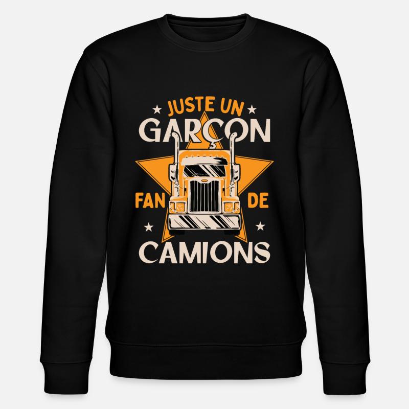 Fan De Camions - Sweat bio CHANGER Stanley/Stella Unisexe - noir