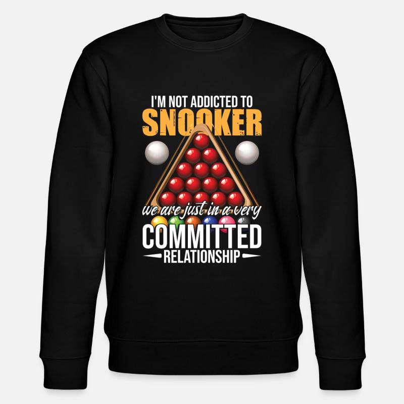 Snooker drôle - Sweat bio CHANGER Stanley/Stella Unisexe - noir