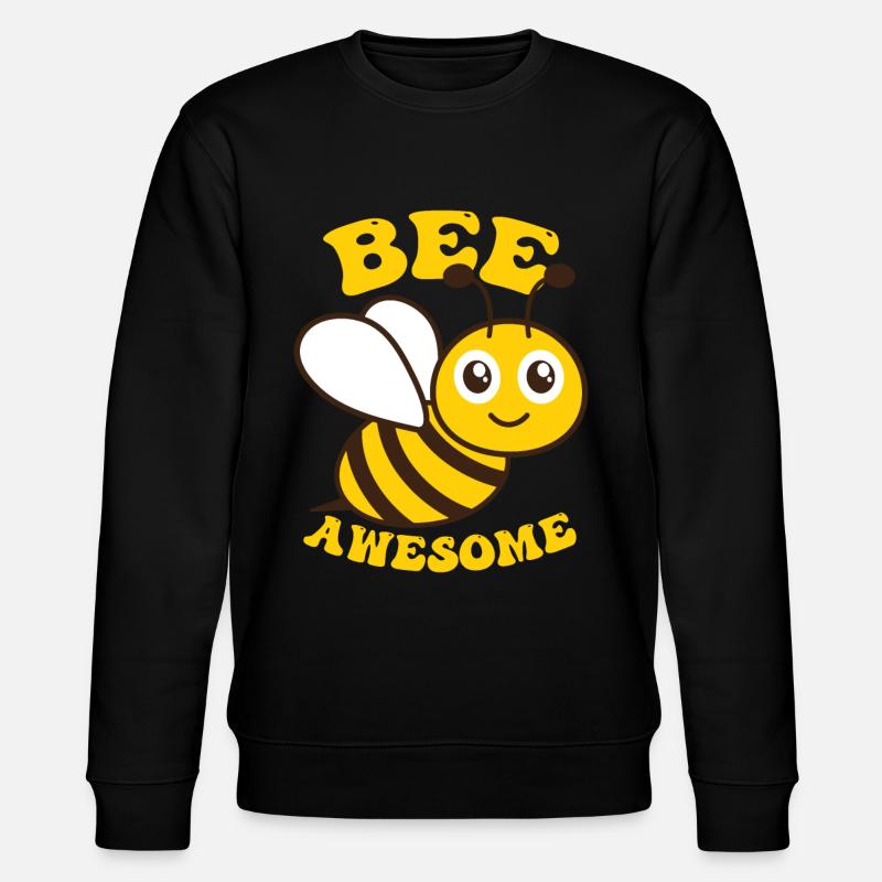Bee Awesome - Sweat bio CHANGER Stanley/Stella Unisexe - noir