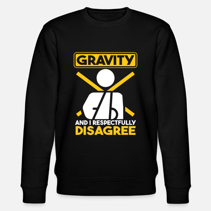 Drôle de bras cassé - Sweat bio CHANGER Stanley/Stella Unisexe - noir