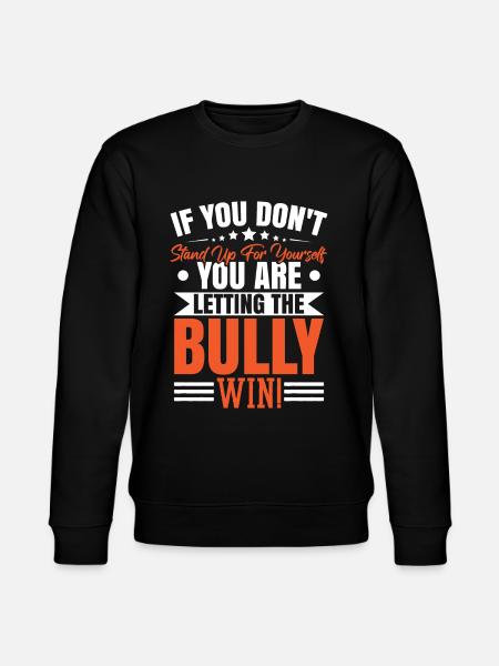 Anti Bullying Month - Stanley/Stella CHANGER Unisex Organic Sweatshirt - black