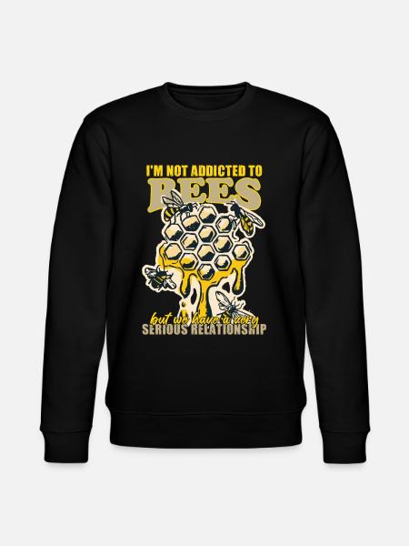 Beekeeping Nectar Honey Apiary Honeycomb - Stanley/Stella CHANGER Unisex Organic Sweatshirt - black