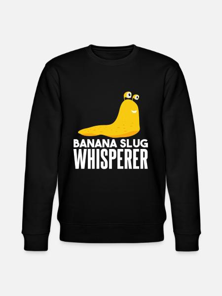 Banana Slug Whisperer - Stanley/Stella CHANGER Unisex Organic Sweatshirt - black