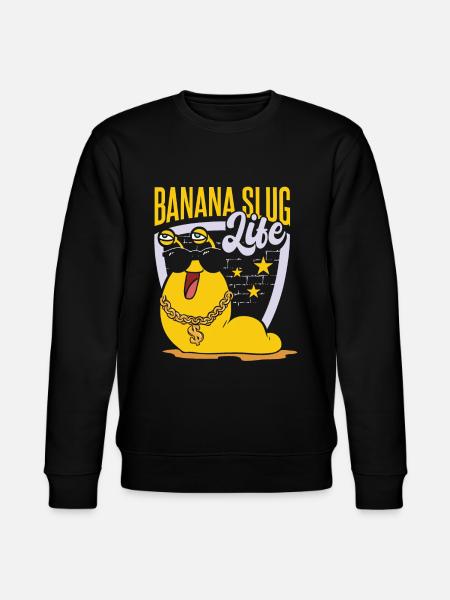 Banana Slug Life - Stanley/Stella CHANGER Unisex Organic Sweatshirt - black