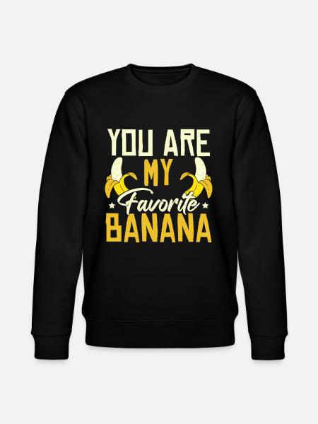 Tu es ma banane préférée - Sweat bio CHANGER Stanley/Stella Unisexe - noir