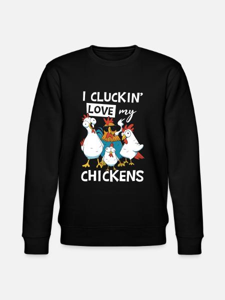 J’aime mes poules - Sweat bio CHANGER Stanley/Stella Unisexe - noir