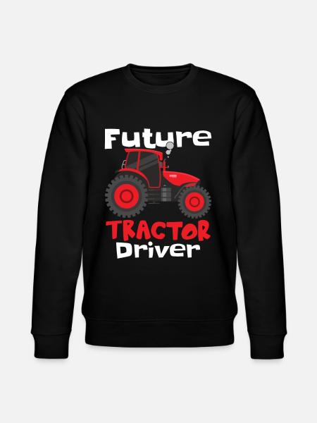 Future Tractor Driver - Stanley/Stella CHANGER Unisex Organic Sweatshirt - black