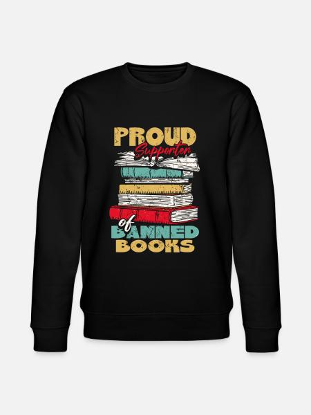Fier partisan des livres interdits - Sweat bio CHANGER Stanley/Stella Unisexe - noir