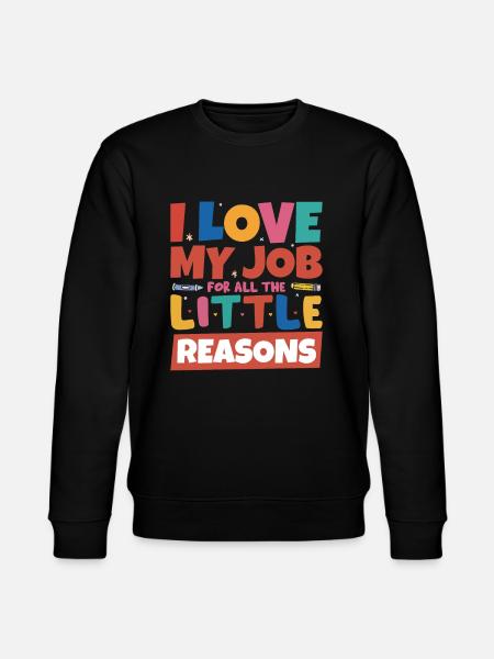 Pre-K Teacher - Stanley/Stella CHANGER Unisex Organic Sweatshirt - black
