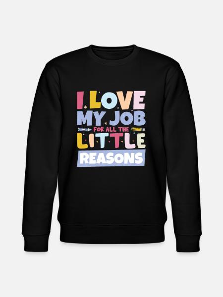 School Teacher - Stanley/Stella CHANGER Unisex Organic Sweatshirt - black