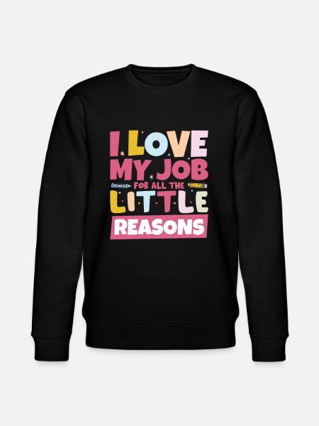 Childcare Teacher Daycare Provider - Stanley/Stella CHANGER Unisex Organic Sweatshirt - black