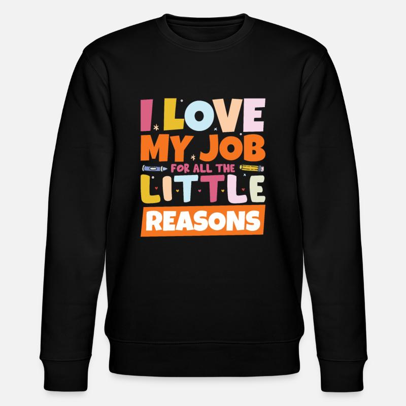 Teaching - Stanley/Stella CHANGER Unisex Organic Sweatshirt - black