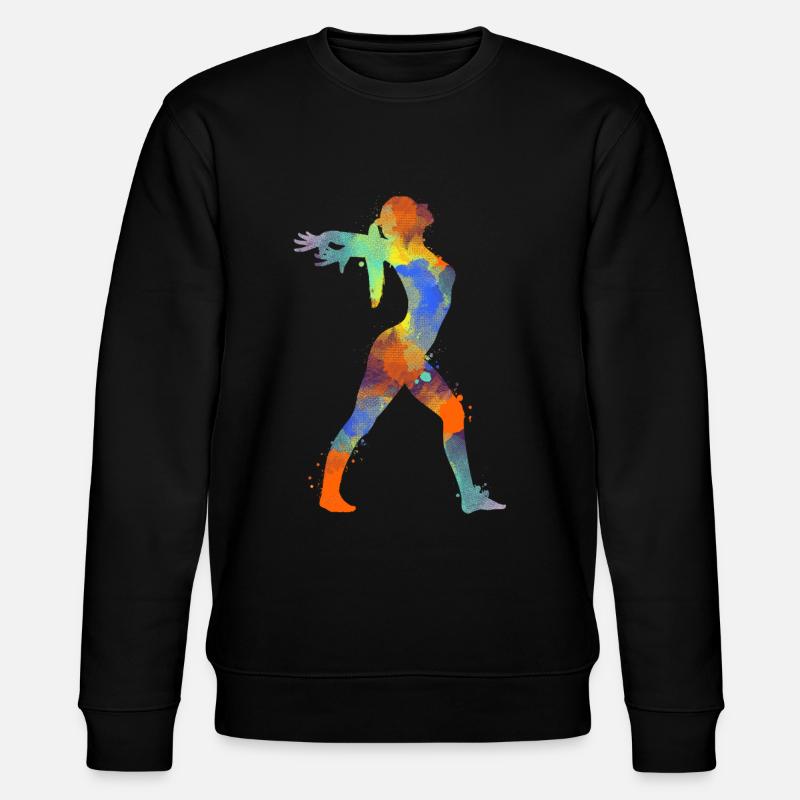 Gymnastik - Stanley/Stella Unisex Bio-Sweatshirt CHANGER  - Schwarz