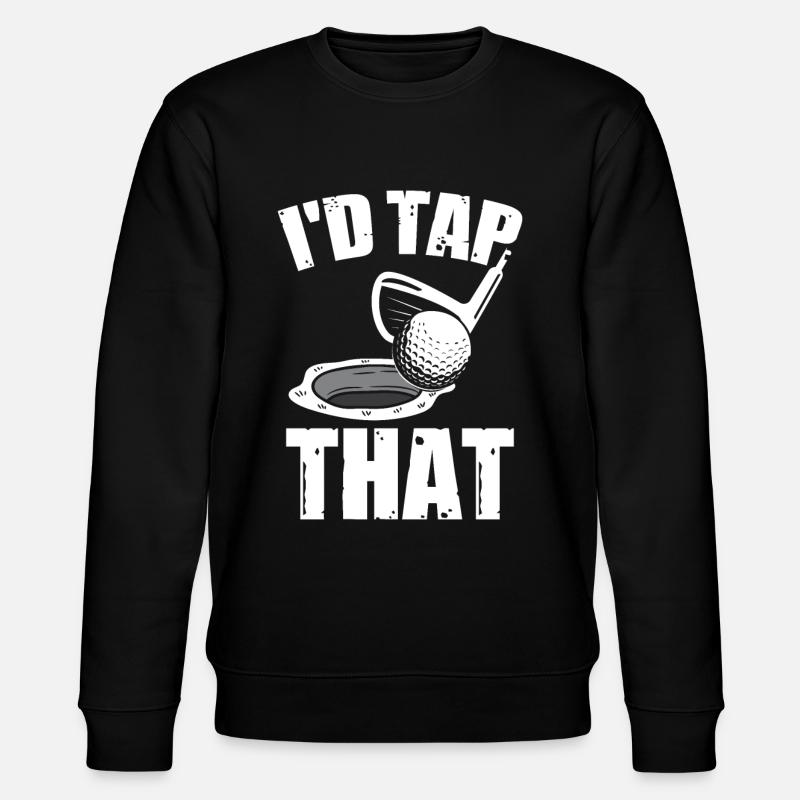 I'd Tap That - Stanley/Stella CHANGER Unisex Organic Sweatshirt - black