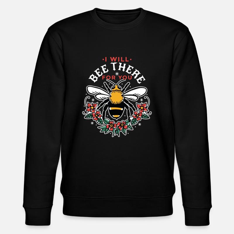 Citation d’abeille mignonne - Sweat bio CHANGER Stanley/Stella Unisexe - noir