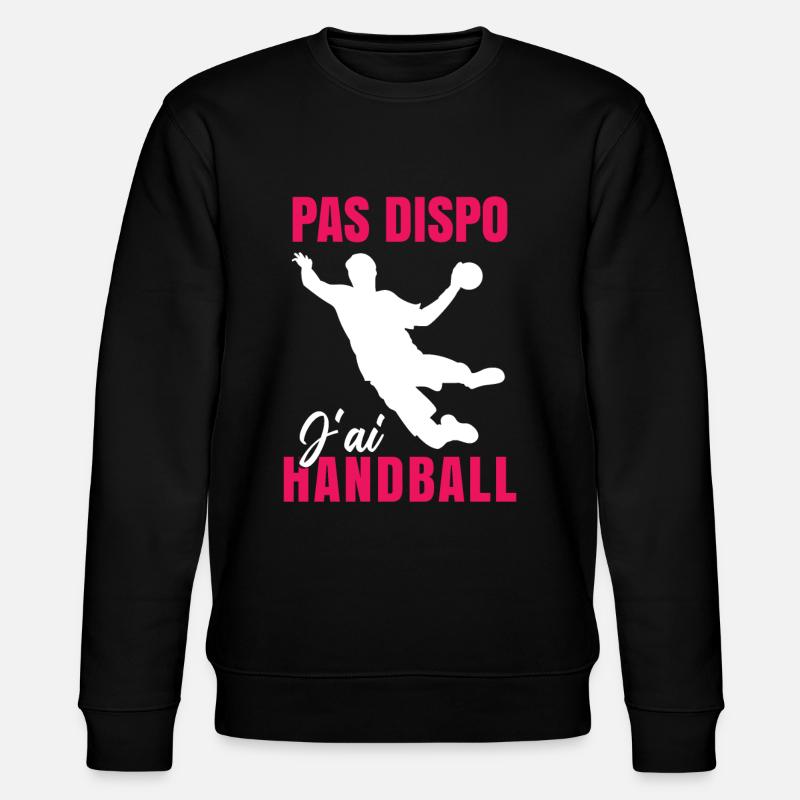 J'Ai Handball - Sweat bio CHANGER Stanley/Stella Unisexe - noir