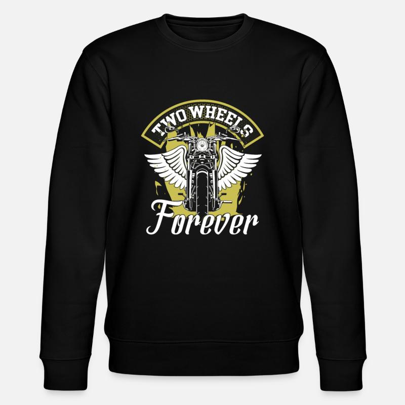 Deux roues pour toujours - Sweat bio CHANGER Stanley/Stella Unisexe - noir
