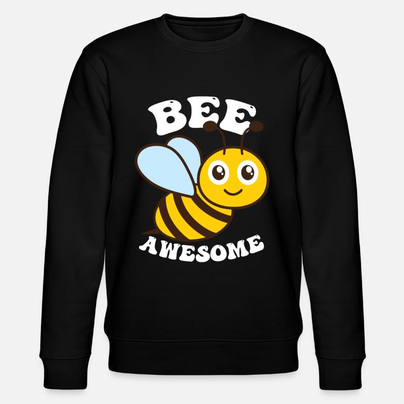 Bee Awesome - Sweat bio CHANGER Stanley/Stella Unisexe - noir