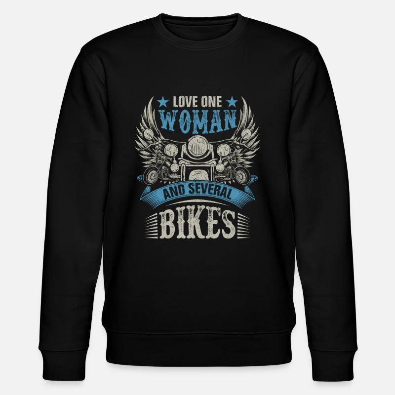 Aimez plusieurs vélos - Sweat bio CHANGER Stanley/Stella Unisexe - noir