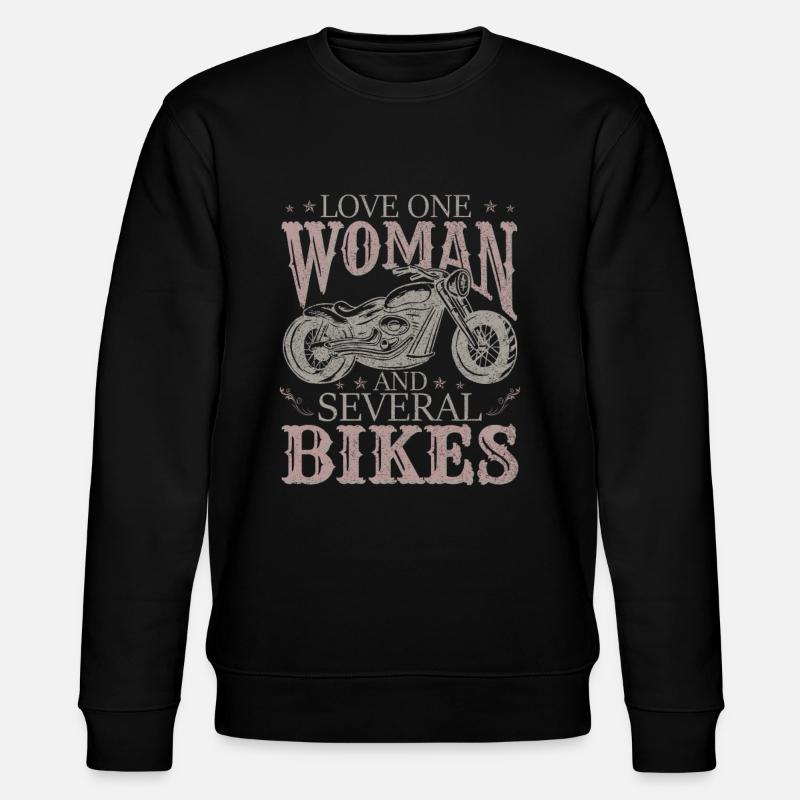 J’aime plusieurs vélos - Sweat bio CHANGER Stanley/Stella Unisexe - noir