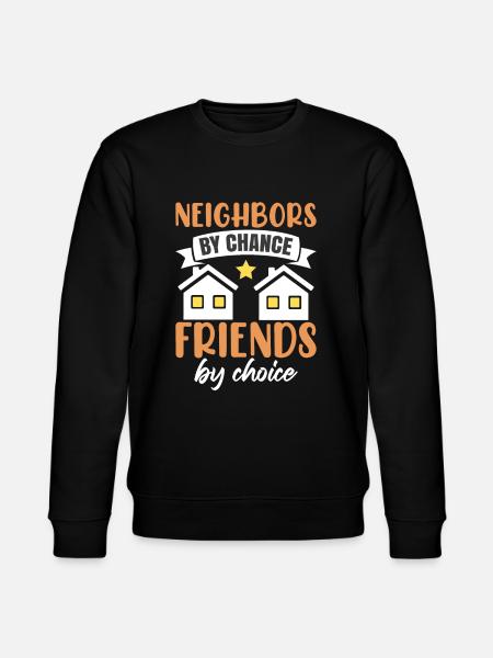 Nachbarschaft der Nachbarschaft - Stanley/Stella Unisex Bio-Sweatshirt CHANGER - Schwarz