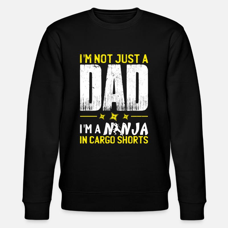 Chemise Ninja Dad - Sweat bio CHANGER Stanley/Stella Unisexe - noir