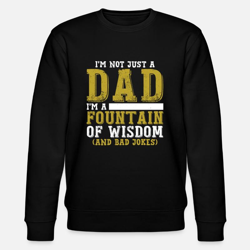 I'm A Dad - Stanley/Stella CHANGER Unisex Organic Sweatshirt - black
